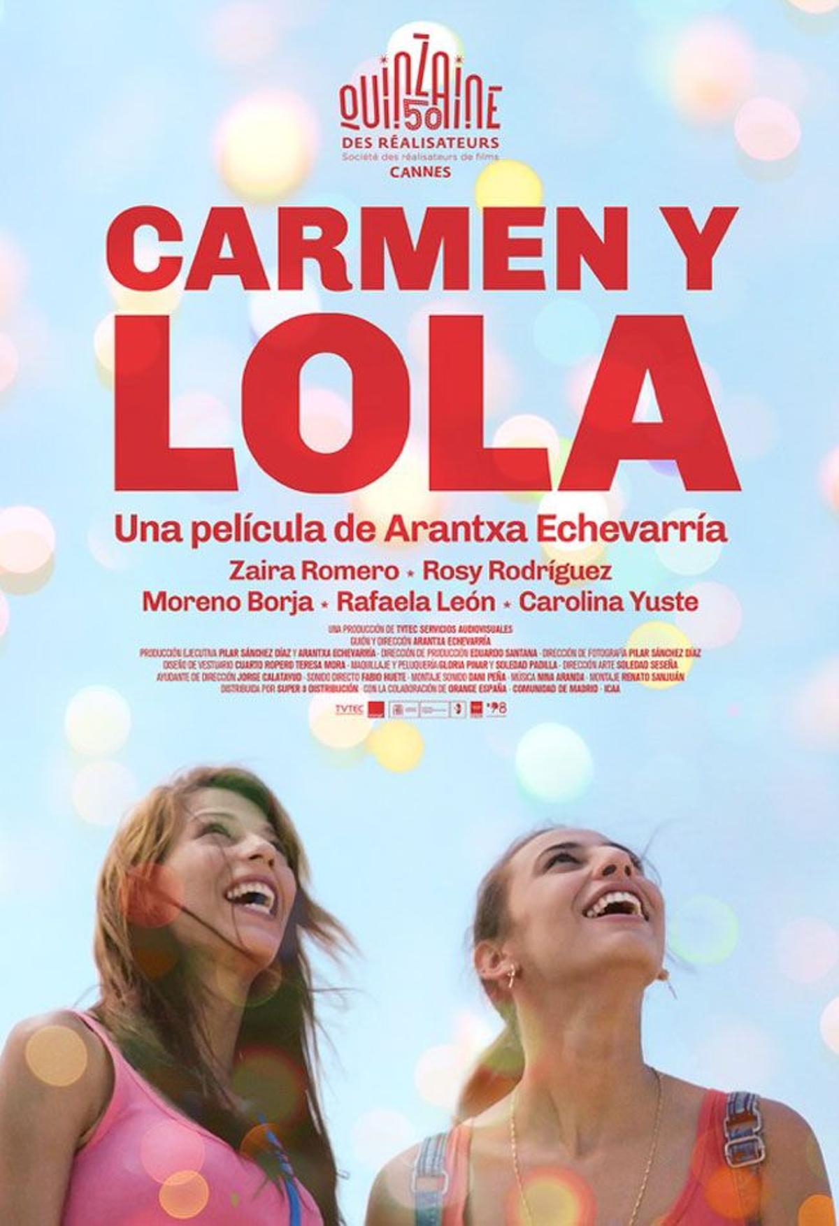 Cartel de 'Carmen y Lola'