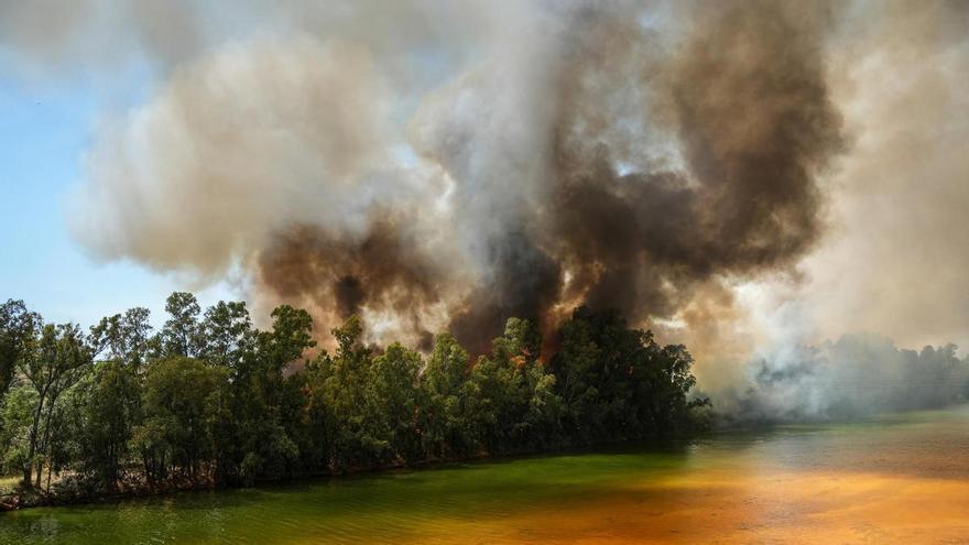 La UME se incorpora al incendio de Huelva tras ele