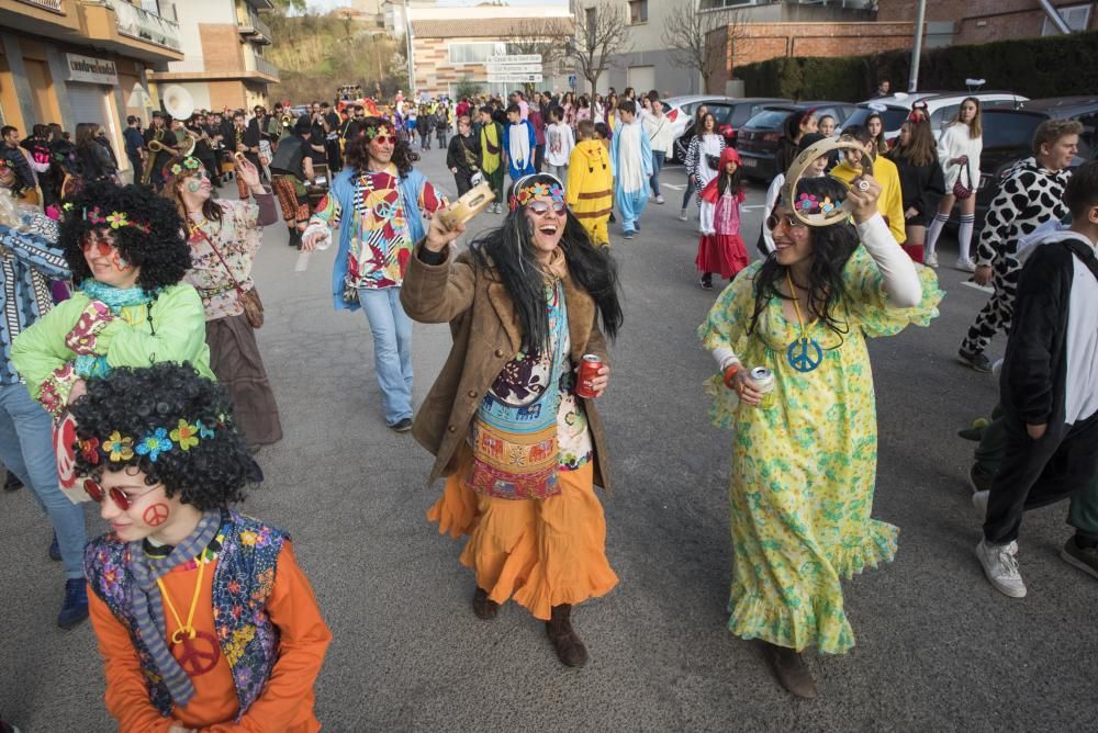 Rua de carnaval a Gironella