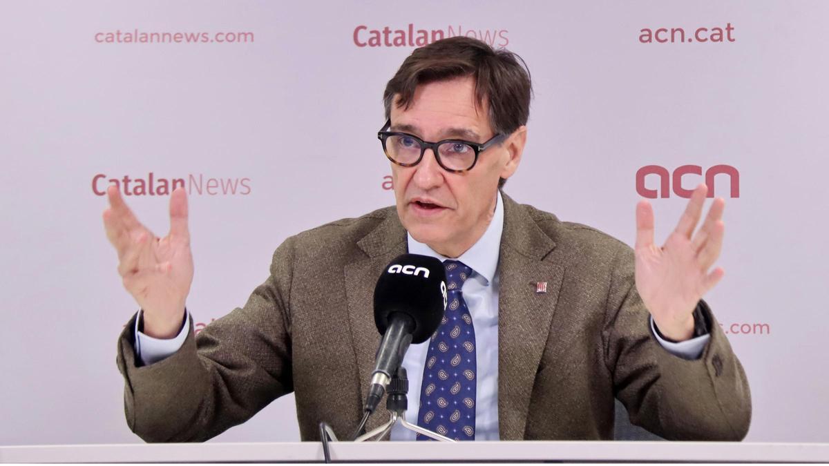 Salvador Illa ve el consorcio tributario como "un camino que se puede transitar" para tener un acuerdo de financiación para Catalunya