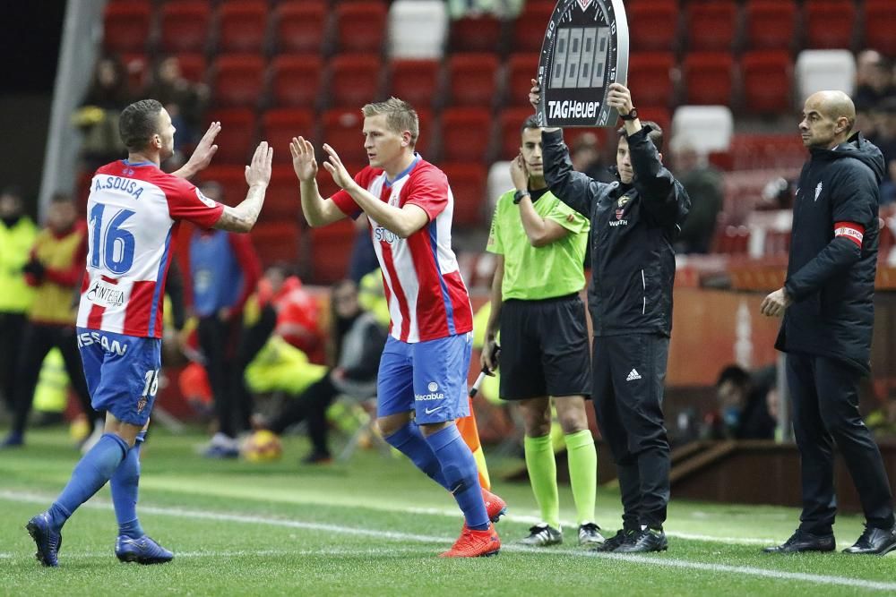 El partido del Sporting, en imágenes