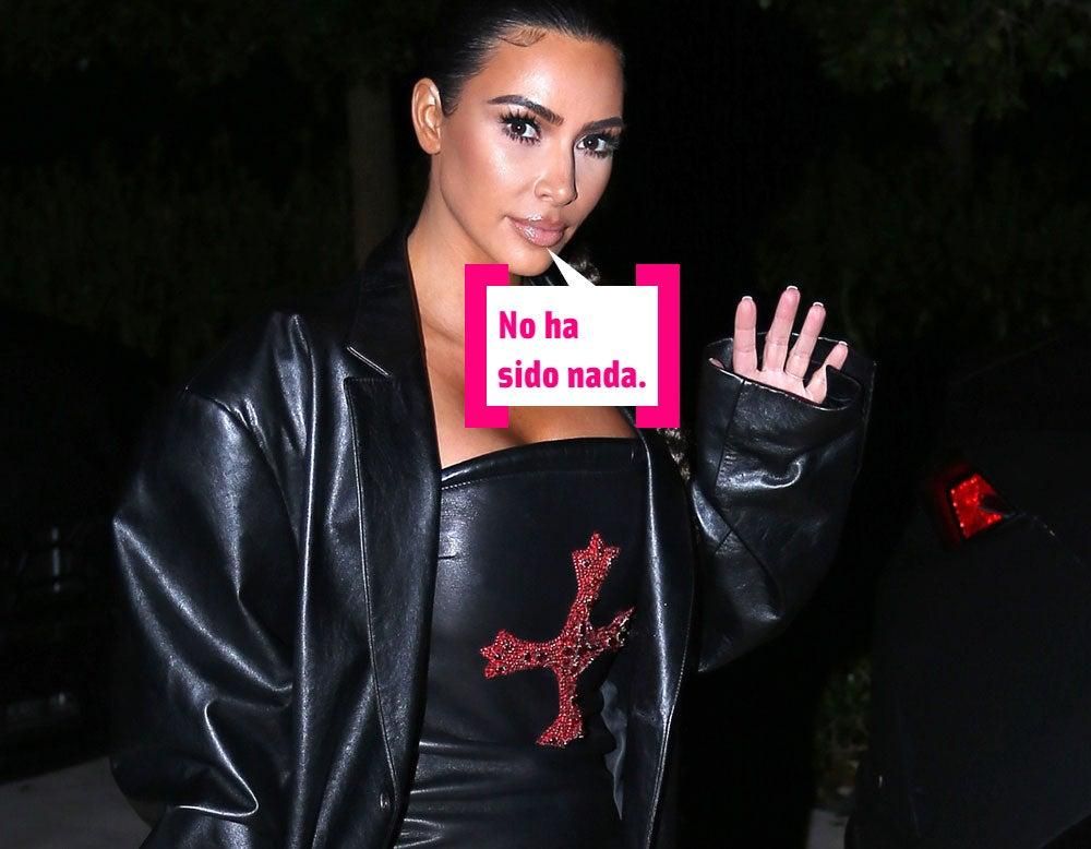 Kim Kardashian por la calle en Los Ángeles