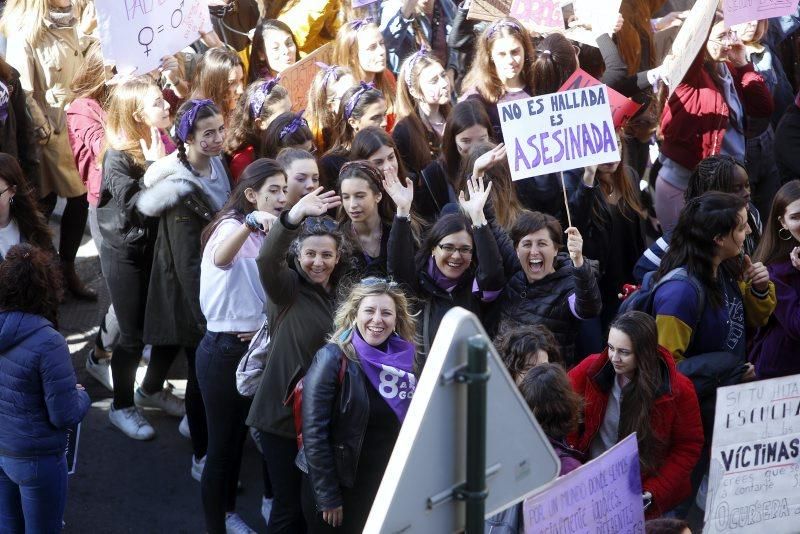 Concentraciones por el 8-M en Zaragoza