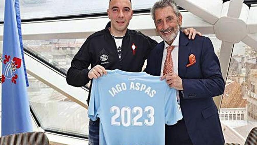 Aspas va renovar fins el 2023.