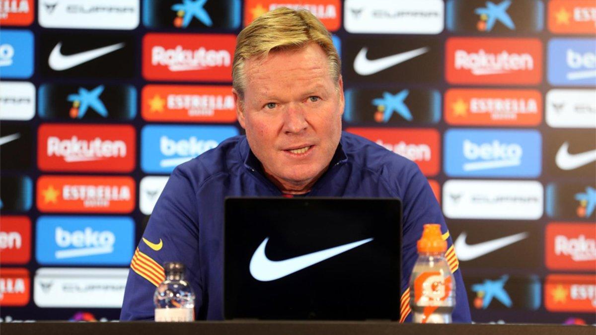 Ronald Koeman, entrenador del FC Barcelona