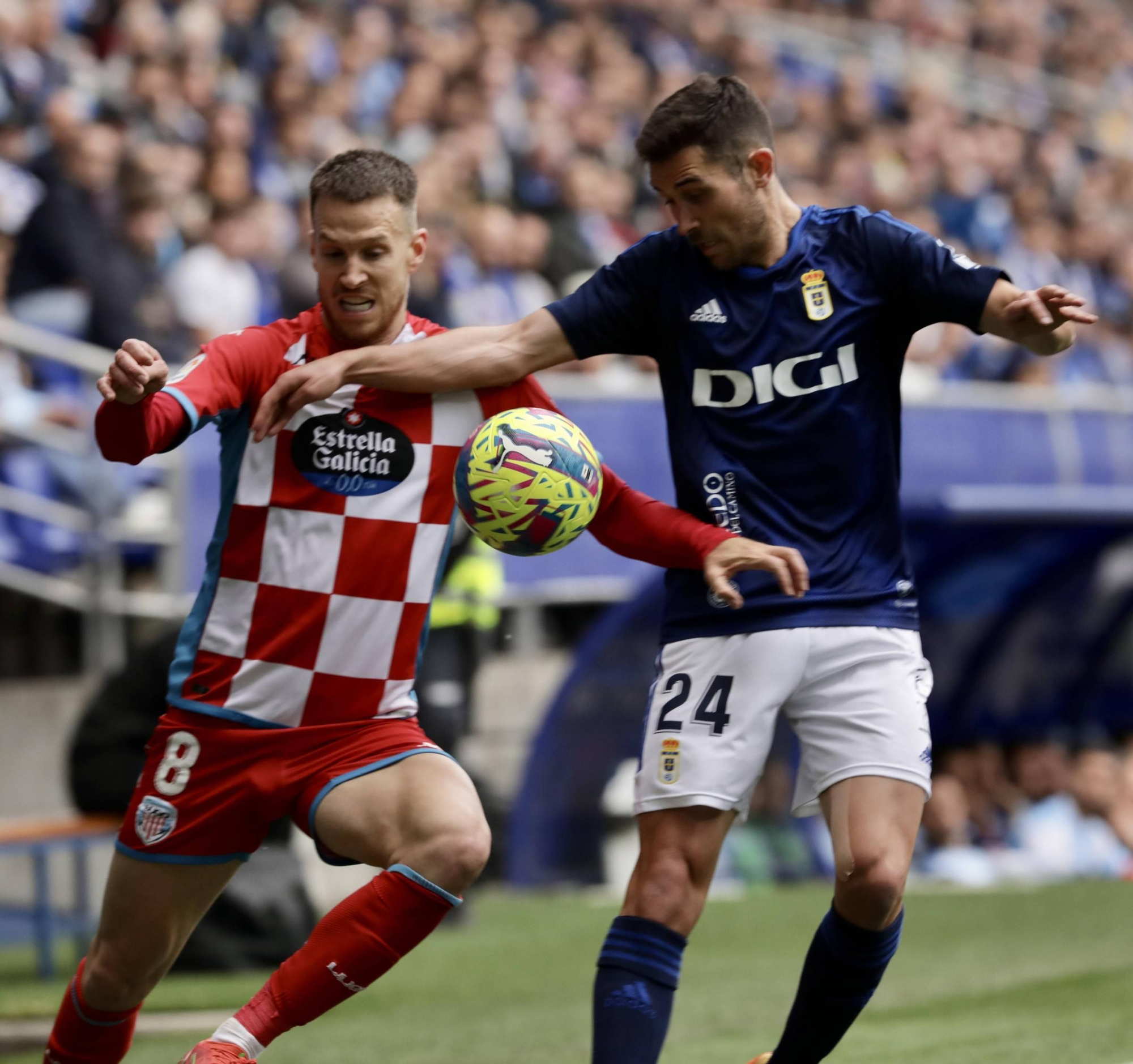 Así se vivió el encuentro entre el Real Oviedo y el Lugo