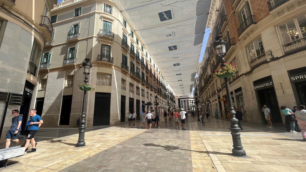 La calle Larios, entre las más transitadas de España y segunda de Andalucía.