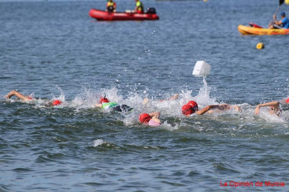 Final de triatlón de Deporte en Edad Escolar