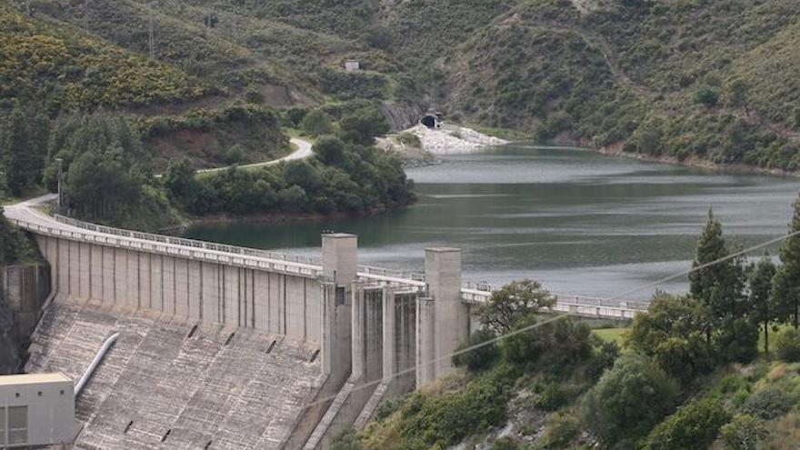 Imagen de archivo del embalse de la Concepción, que abastece al litoral occidental de la provincia.