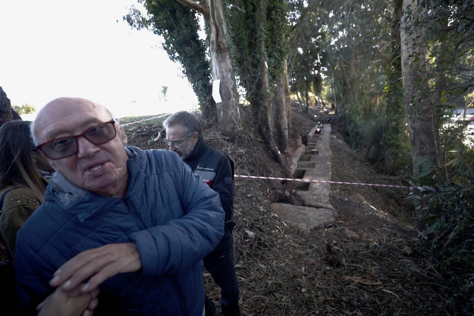 EN IMÁGENES: La exhumación de la fosa de La Lloba, en Castrillón