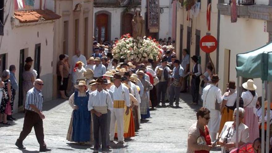 Romería de Santa Brígida del último año. | luis del rosario