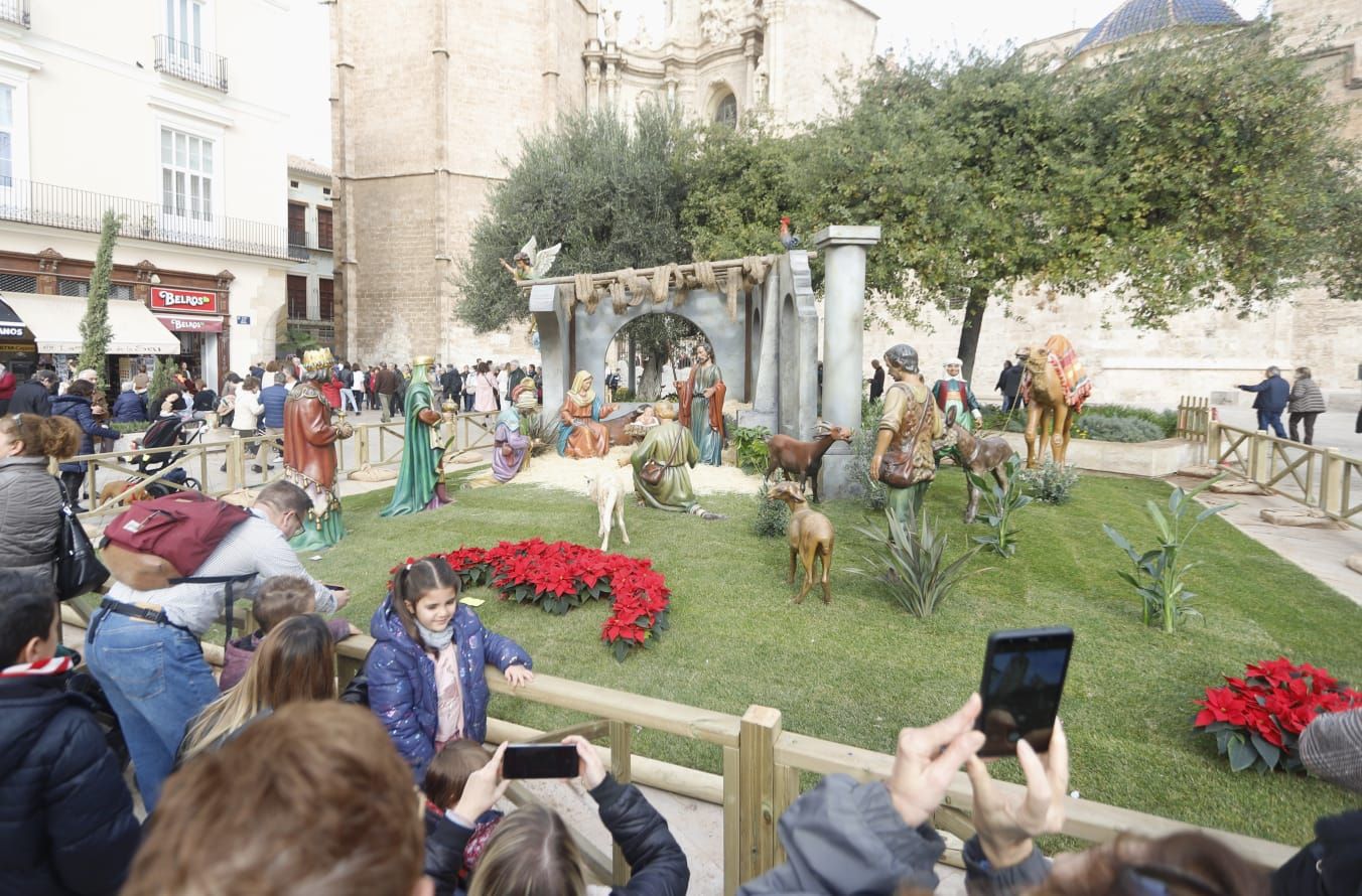 El centro lleno por las compras prenavideñas y el puente de diciembre