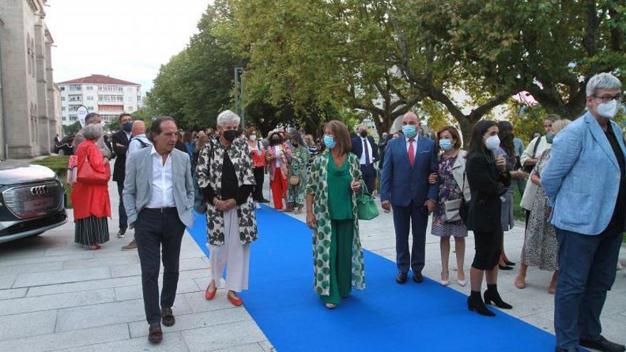 La alfombra azul del festival llegó al exterior del Auditorio.   | // IÑAKI OSORIO