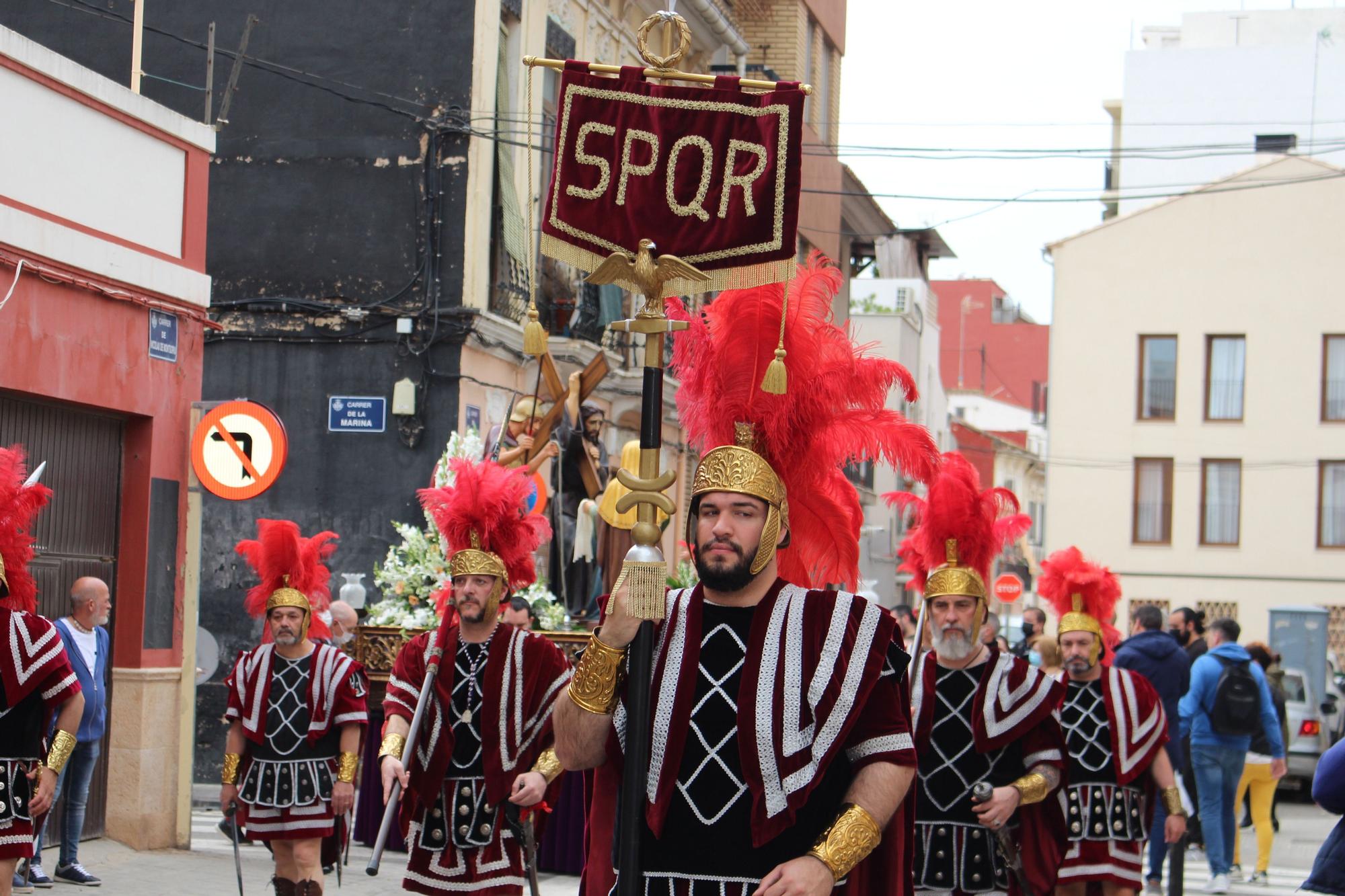 Las imágenes del Viernes Santo en la Semana Santa Marinera