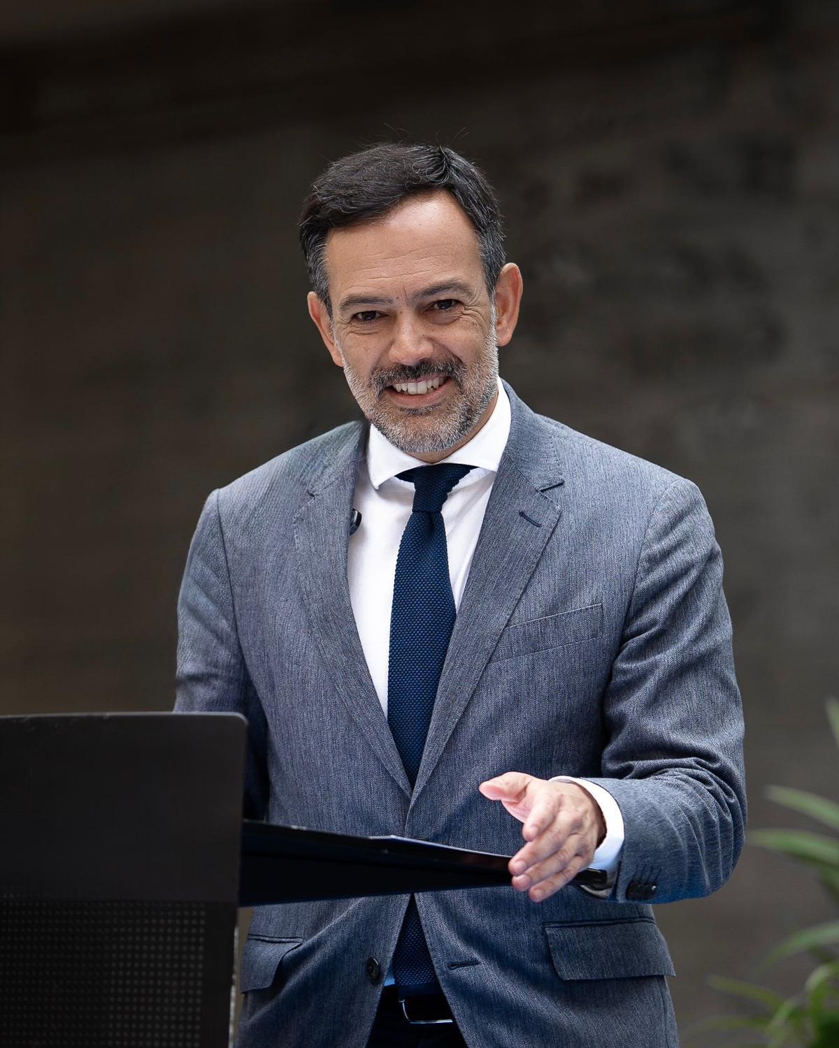 El vicepresidente del Cabildo y consejero insular de Turismo, Acción Exterior y Relaciones Institucionales, Lope Afonso