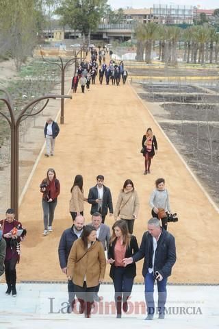 Alameda del Malecón: el entorno urbano del Segura estrena nuevo espacio verde