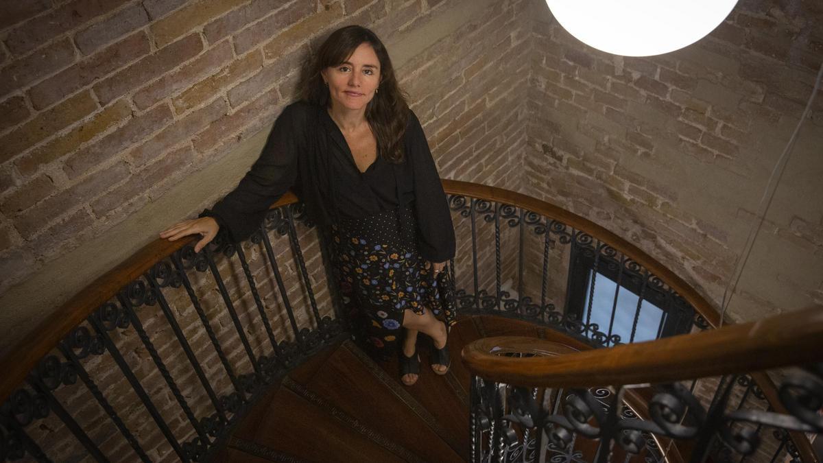 Idoia Moll, directora de Alba, fotografiada en la sede de la editorial en Barcelona