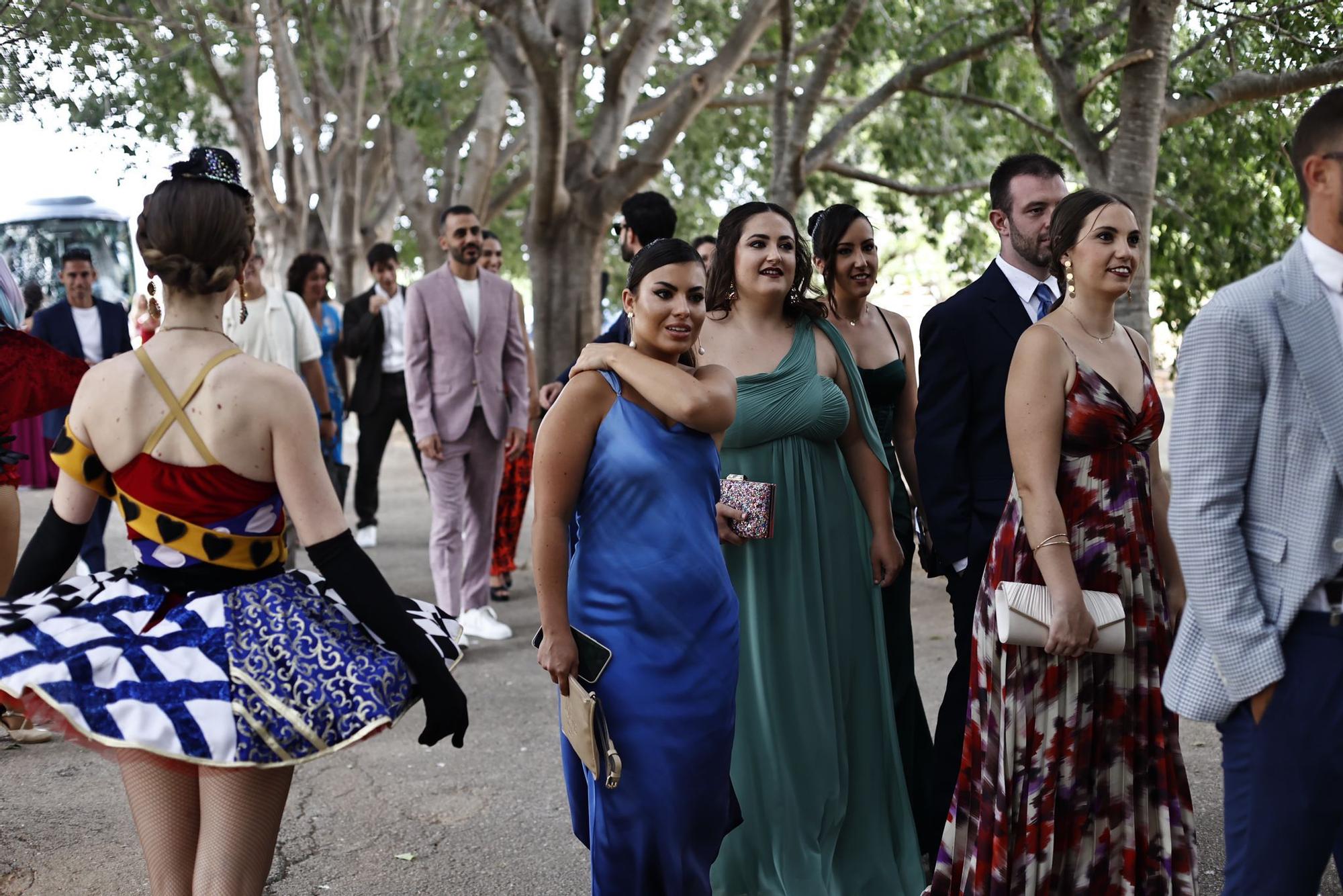 Boda de Nuria Llopis: la alfombra roja