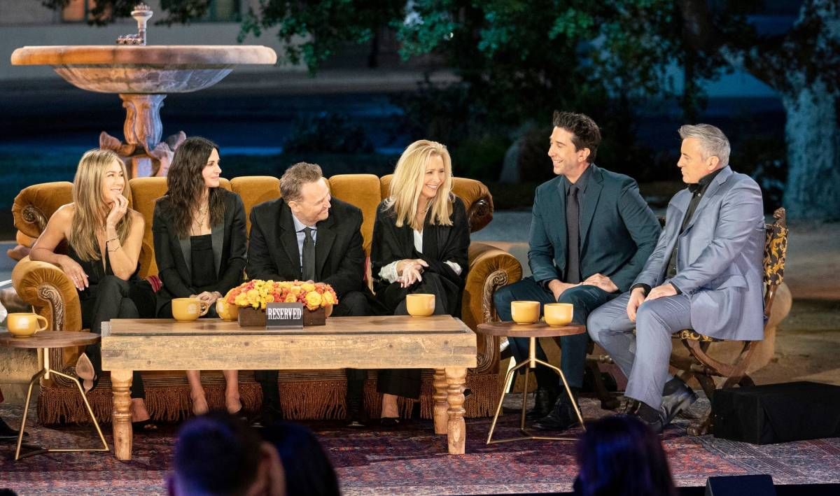 Reencuentro de los protagonistas de 'Friends'