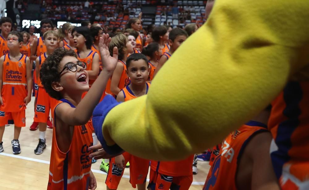 La presentación del Valencia Basket, en imágenes