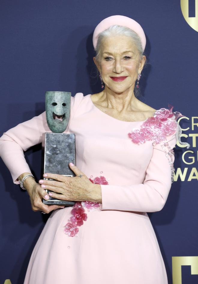 Helen Mirren, con el premio honorífico de los SAG 2022