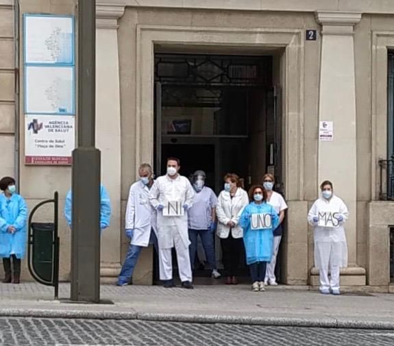 Homenaje en el Hospital del Vinalopó.