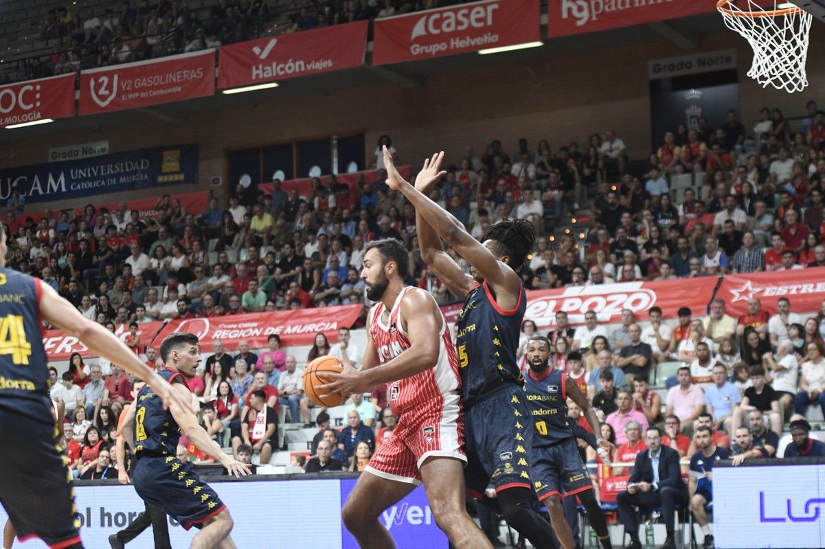 La aplastante victoria del UCAM Murcia ante el Andorra, en imágenes