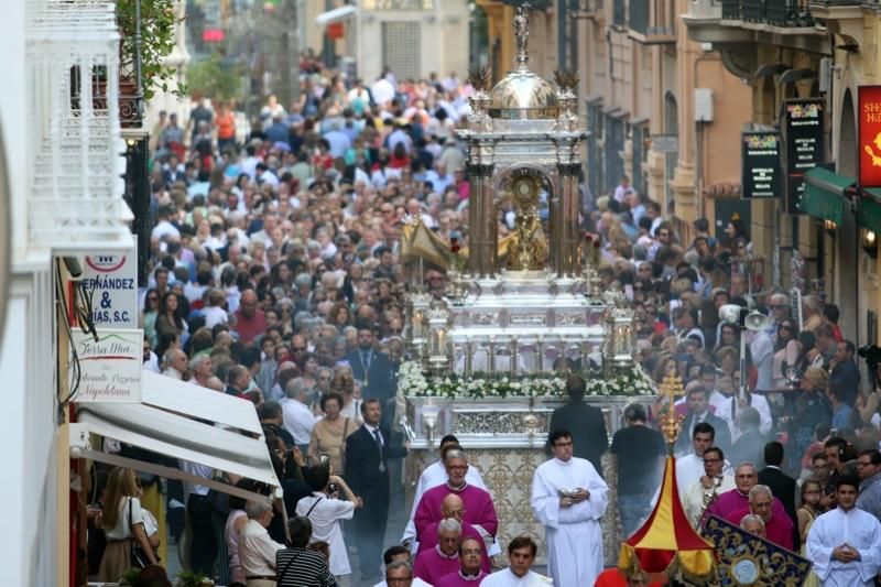 Festividad del Corpus Christi en Málaga