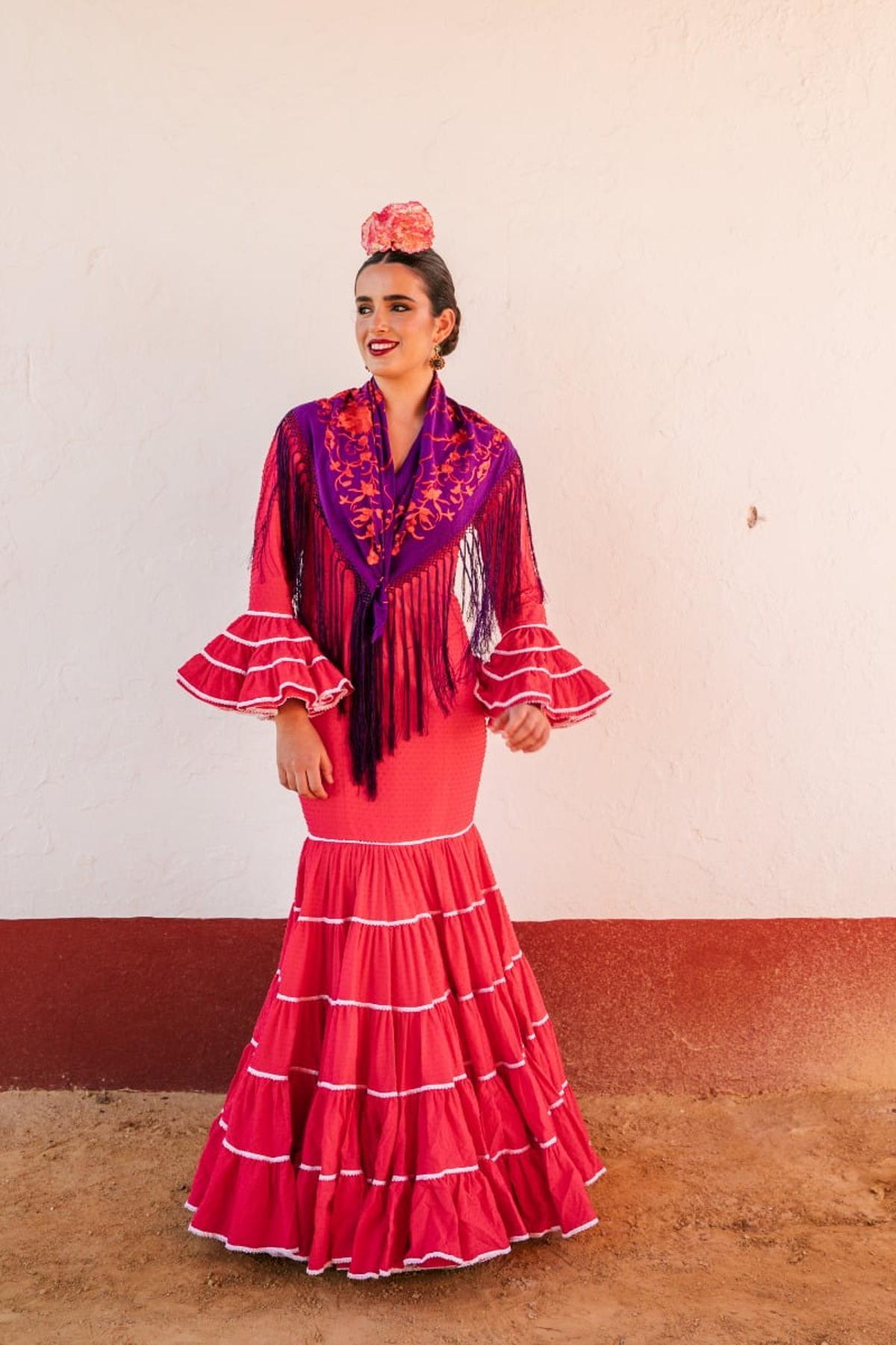 Traje de flamenca de la firma Errepé.