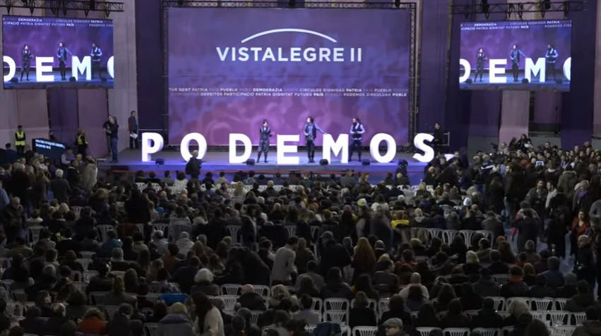 Segunda asamblea de Podemos en Vistalegre