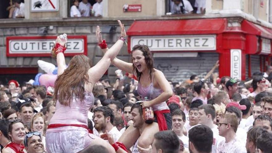 La Cruz Roja lanza el chupinazo de los sanfermines