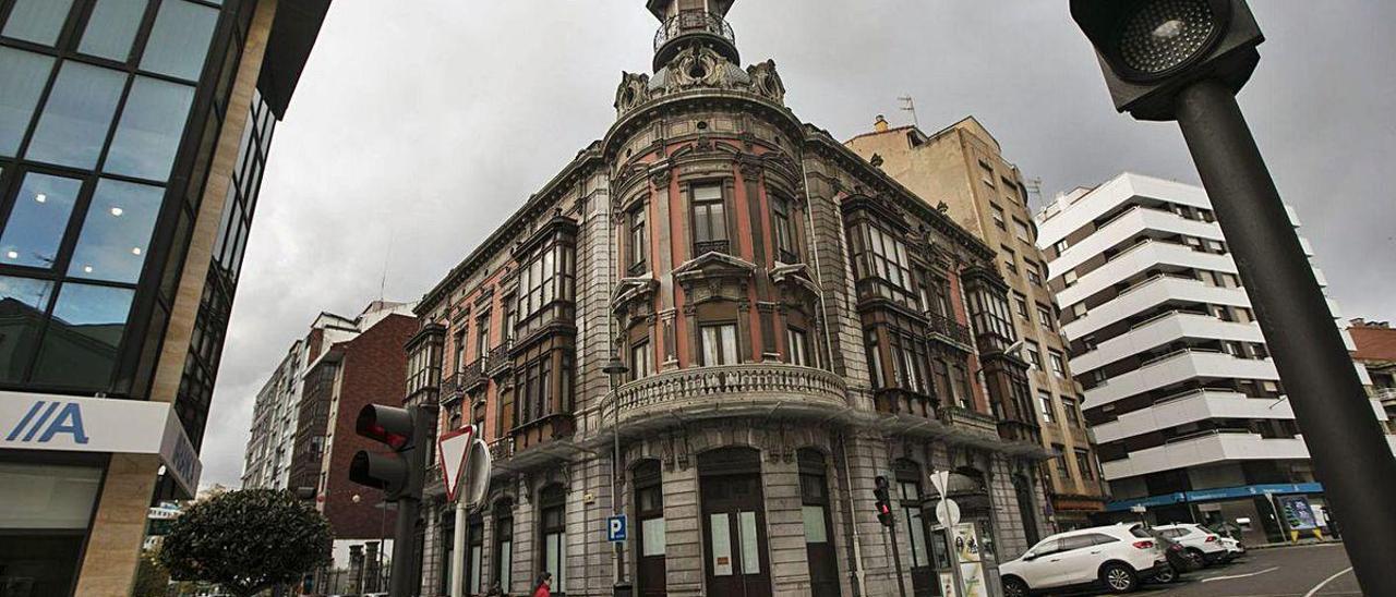 El palacio de Balsera, situado en la plaza de la Merced.