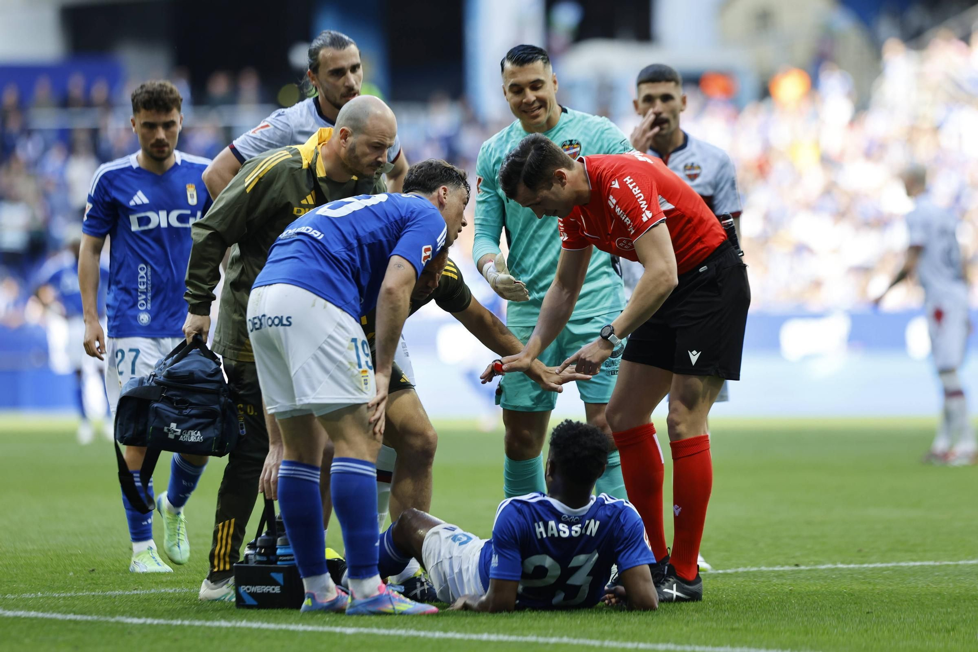 Así fue el partido entre el Oviedo y el Levante