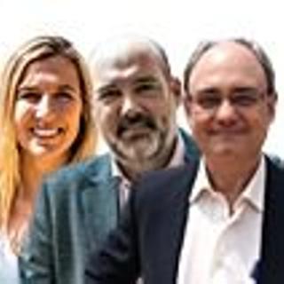 Cristina Fornaguera, Oriol Quintana y Llorenç Puig