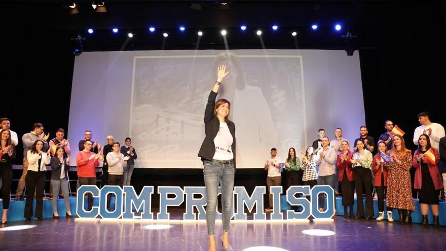 Patricia Fernández, en el Teatro Villa.