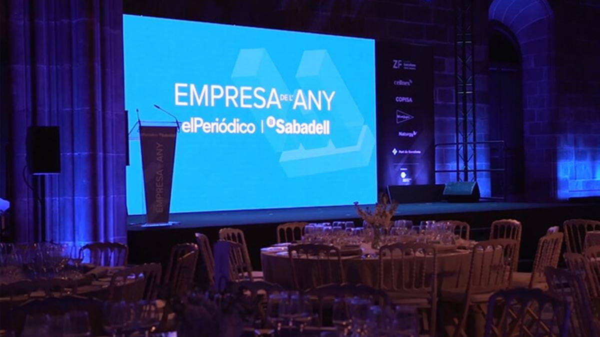 Presentación de los últimos Premios Empresa del Año, en 2024.