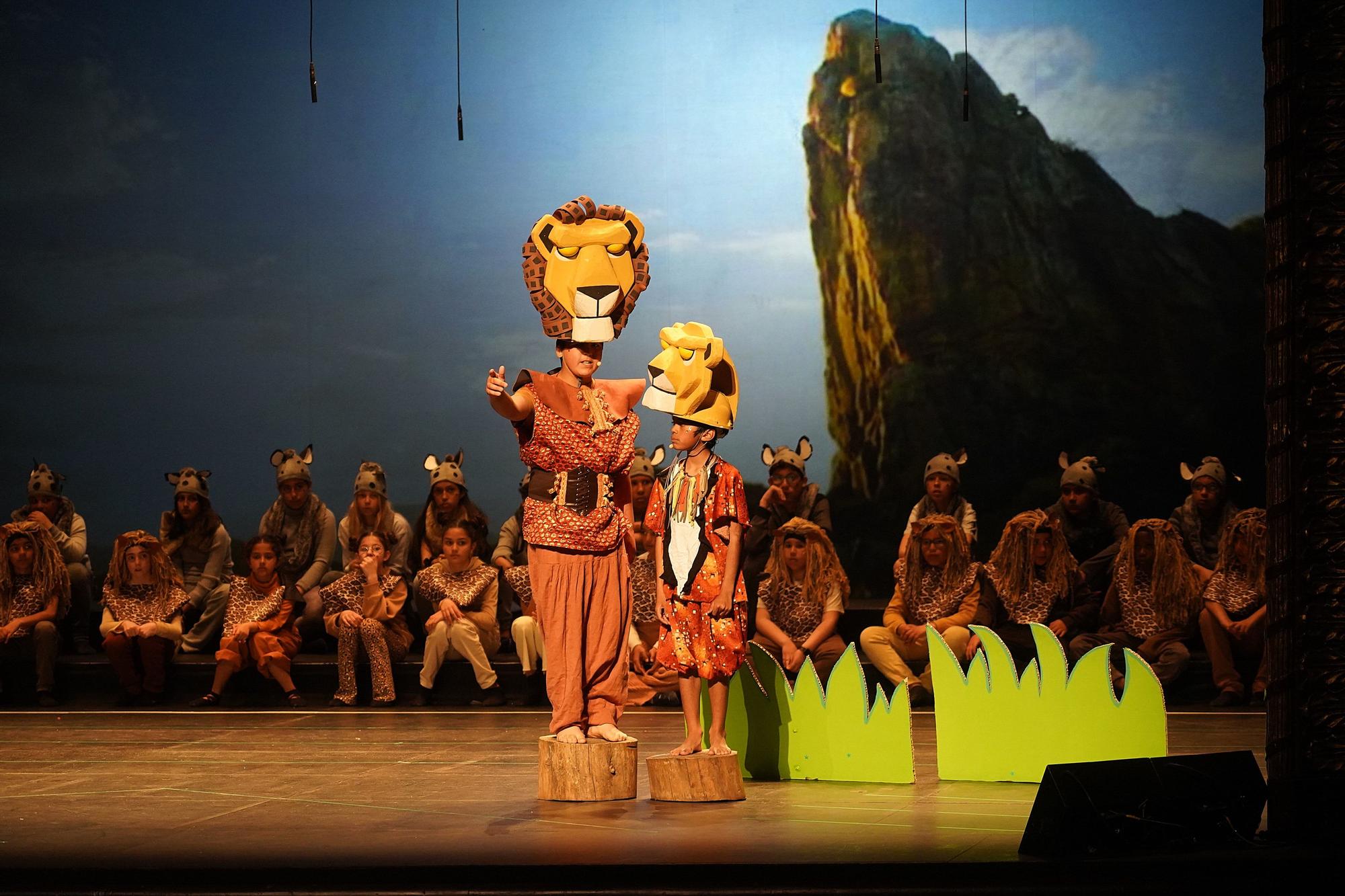 L’escola Àgora dona vida (i veu) a «El Rei Lleó» al Teatre Municipal de Girona