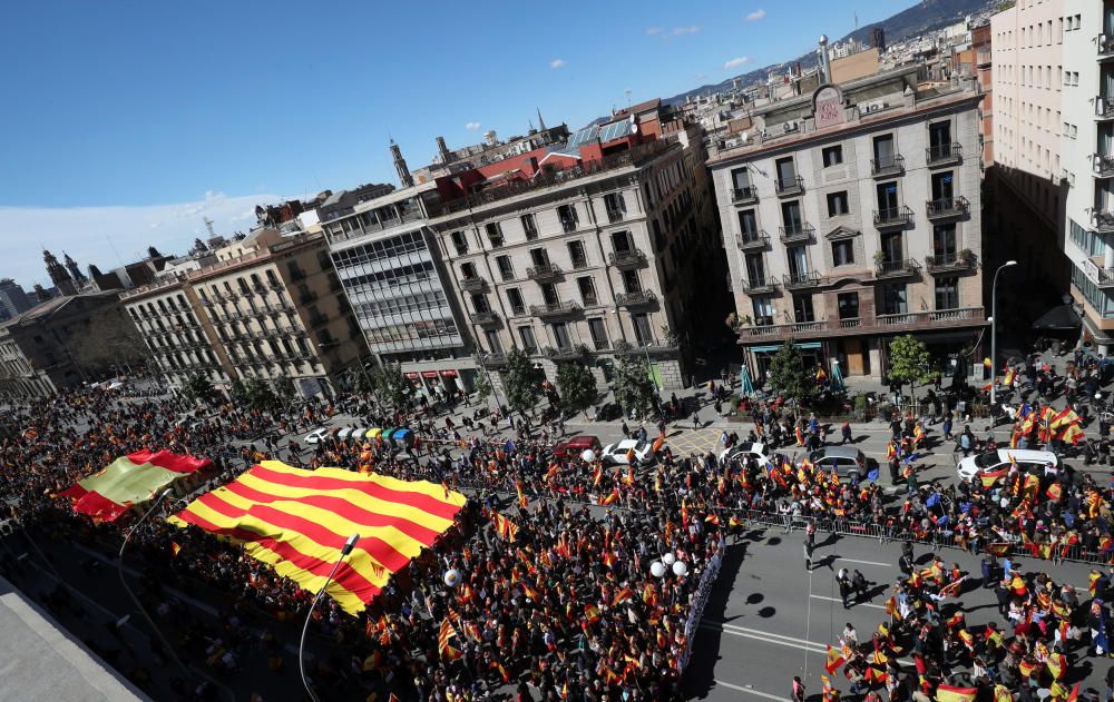 Manifestación de Sociedad Civil Catalana