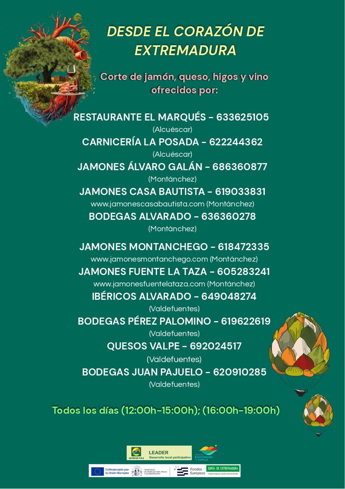 Empresas colaboradoras.