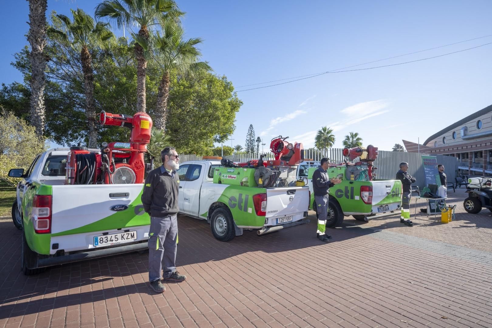 Medios materiales con los que va a trabajar la empresa que combate las plagas en Torrevieja