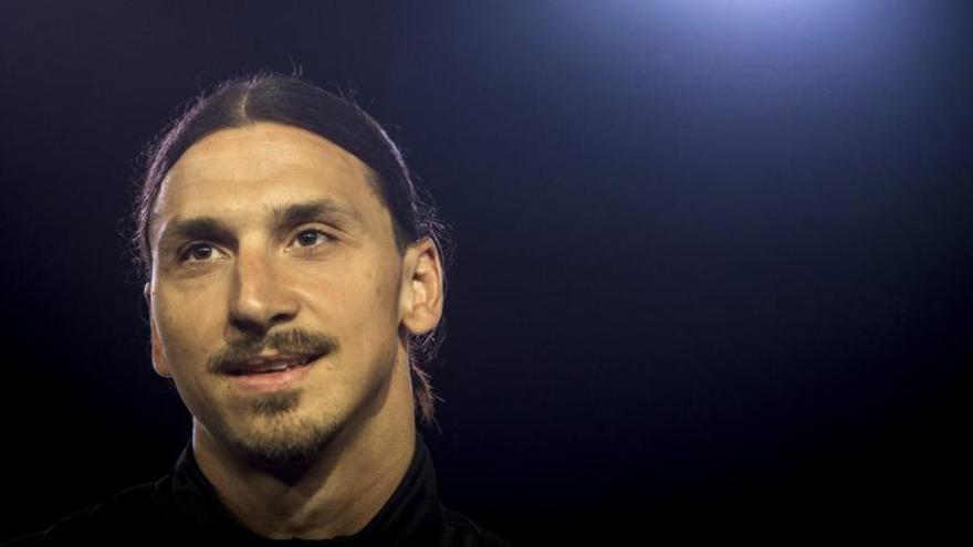 Ibrahimovic, durante su acto profesional.