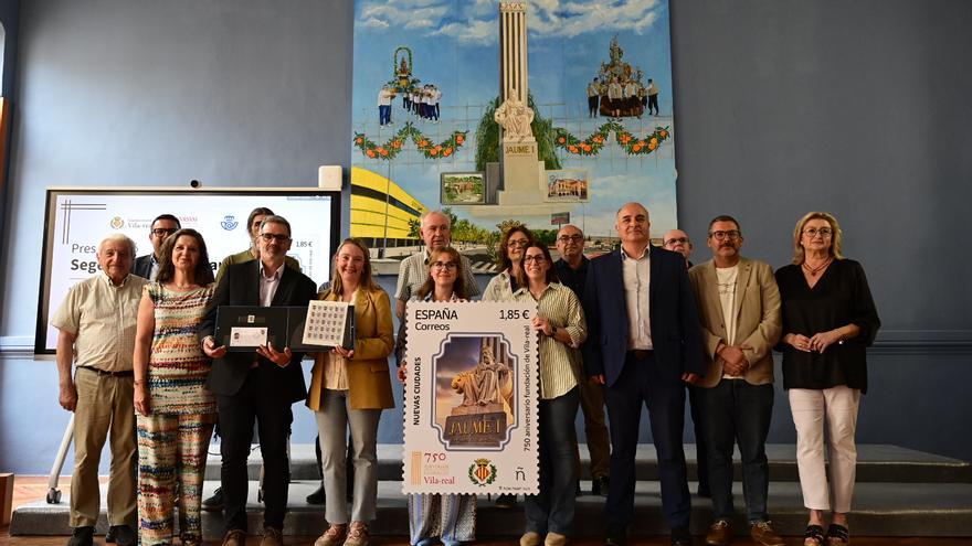Correos presenta el sello dedicado al 750º aniversario de Vila-real