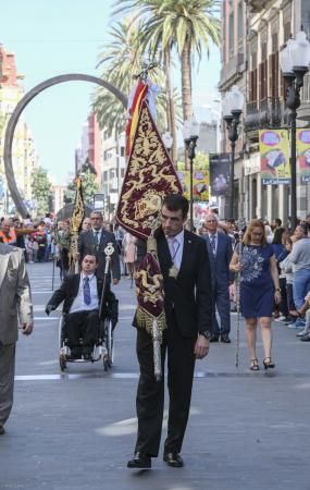 LAS PALMAS DE GRAN CANARIA. Procesión de la Burrita, Domingo de Ramos en la Ermita San Telmo.  | 14/04/2019 | Fotógrafo: José Pérez Curbelo