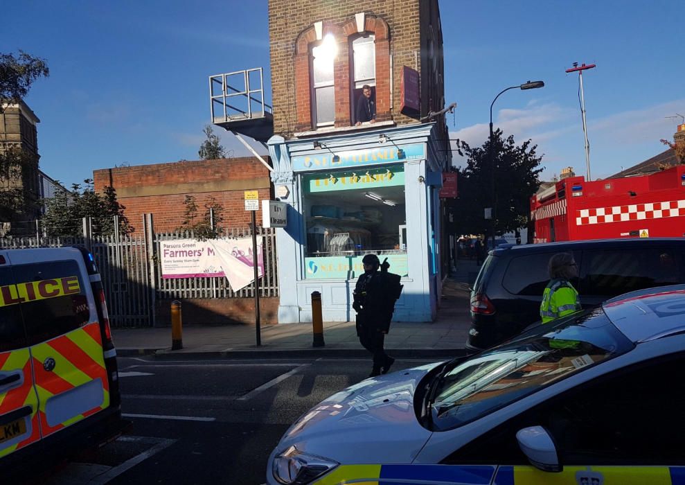 Explosión en el Metro de Londres