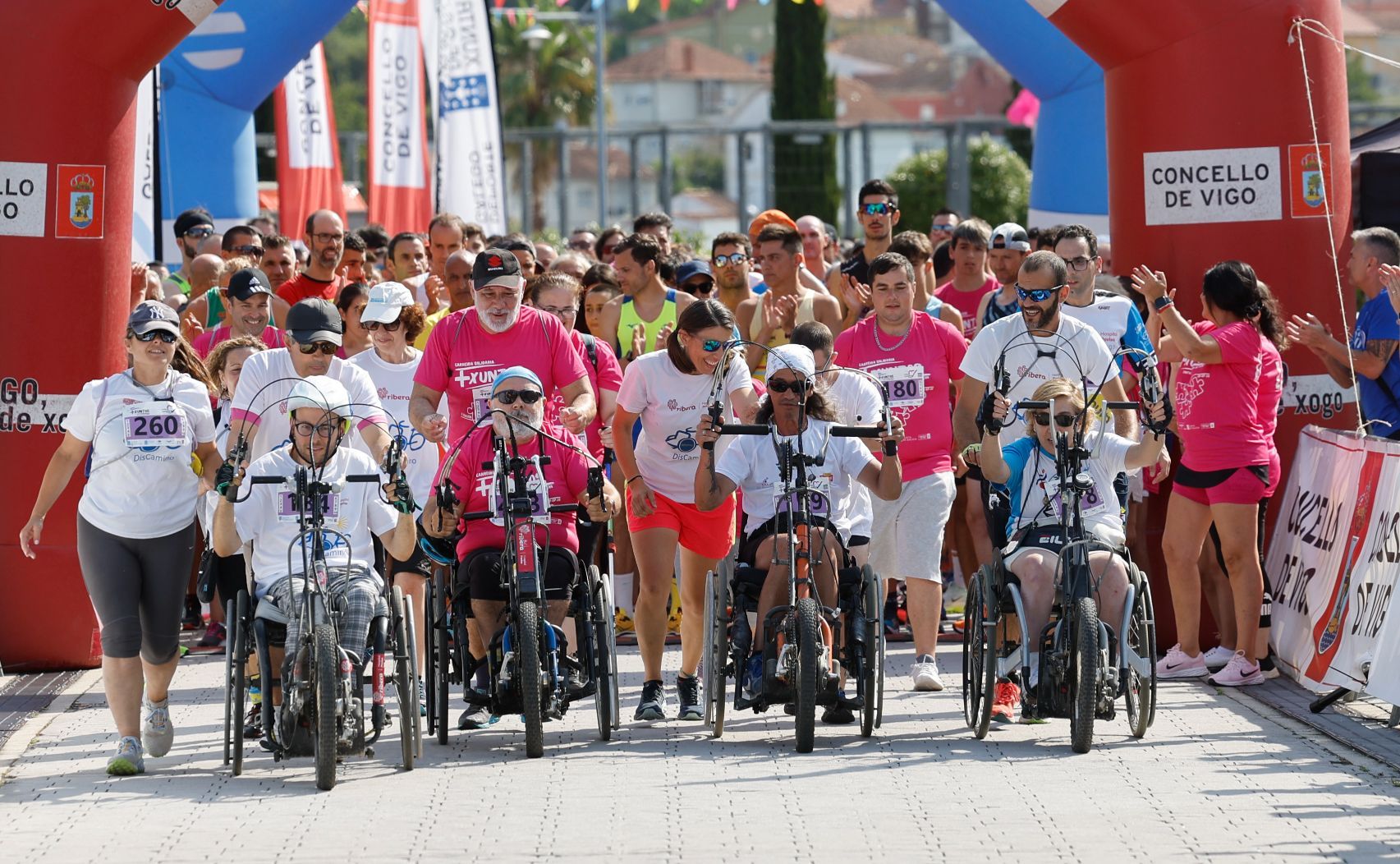 Una carrera en rosa contra la violencia de género