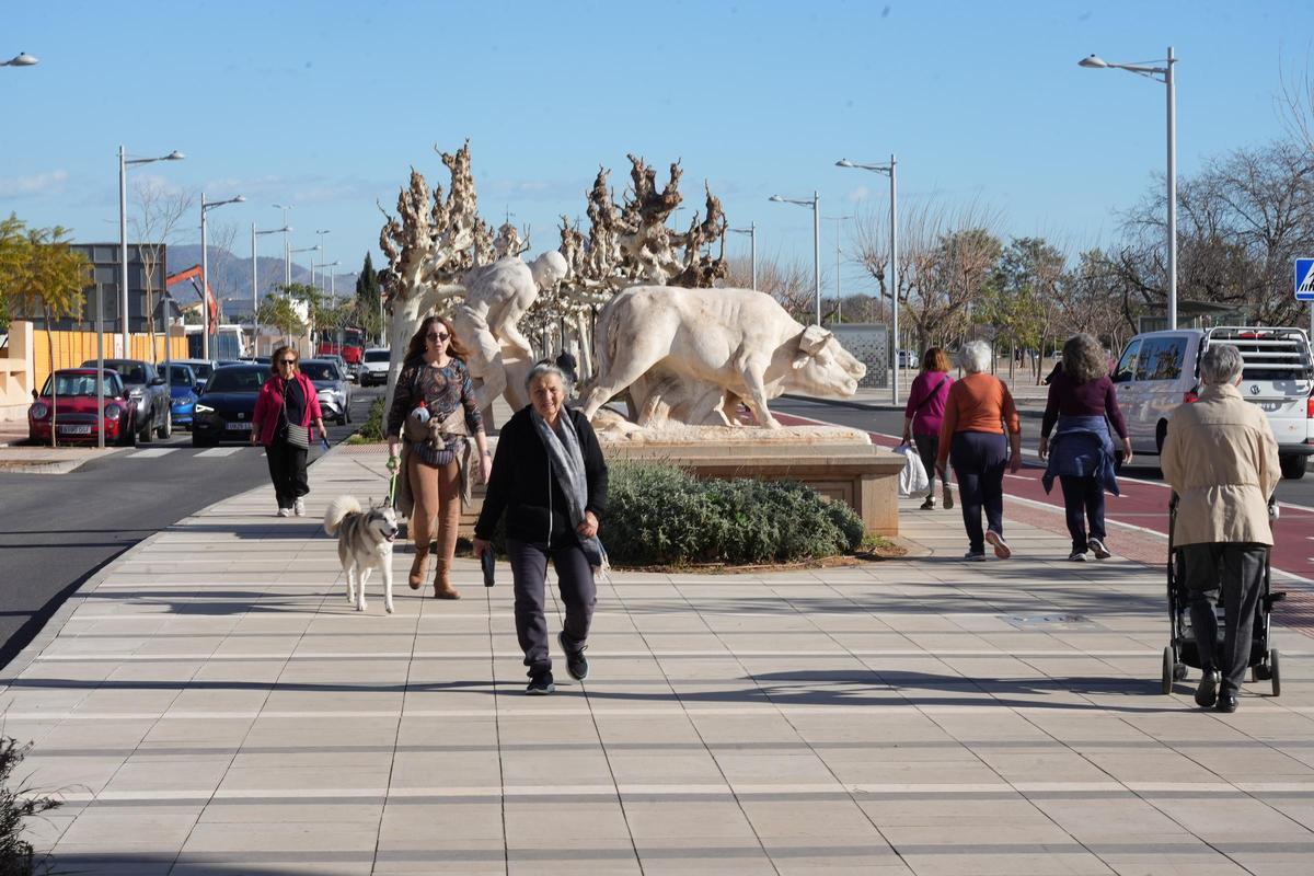 Imagen de archivo de la avenida de Lidón de Castelló.