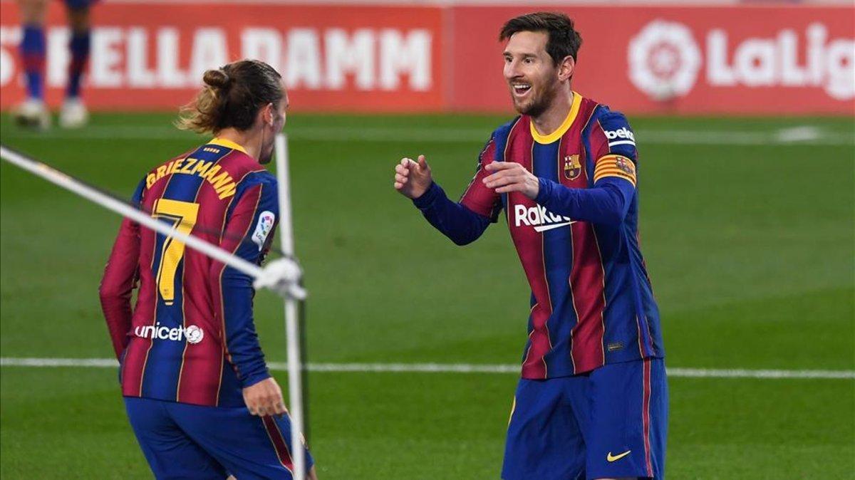 Griezmann y Messi, en el foco de todas las miradas