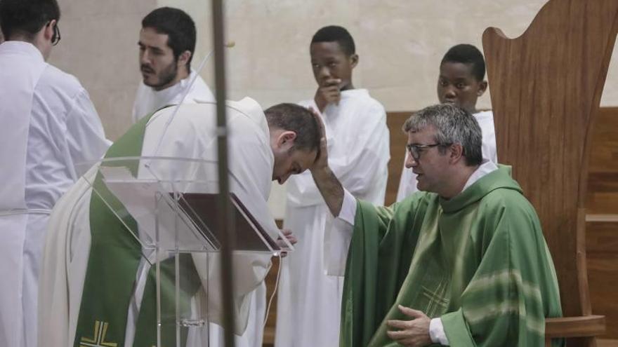 Vadell durante una misa en Sant Josep.