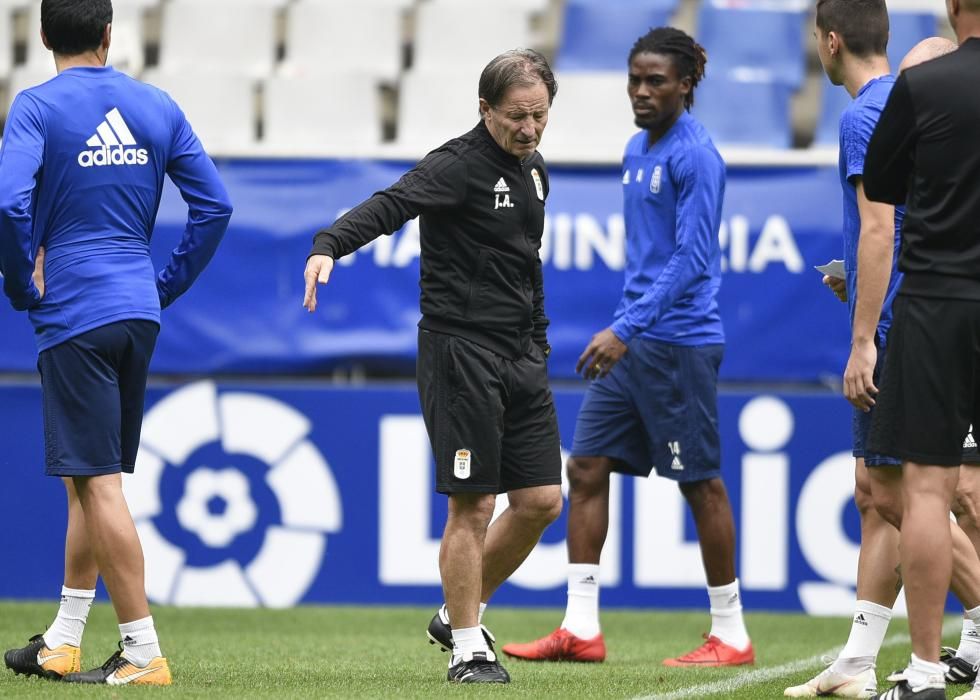 Entrenamiento del Oviedo