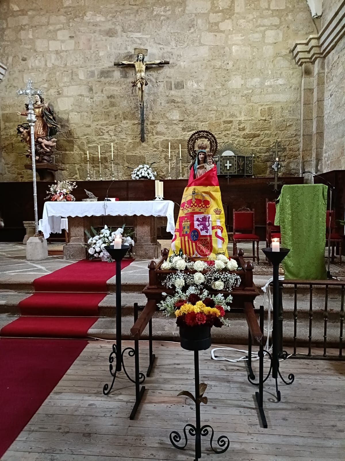 Así discurrió la celebración de la festividad del Pilar en Fermoselle